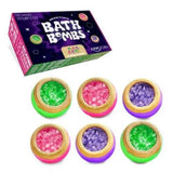 Pack 6 Bombas de Baño Cristal