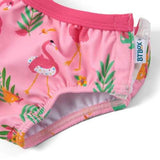 Bañador Pañal Flamingos UPF 50+