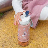 Botella Termo Fox con Recipiente para Snacks