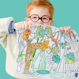Mantel Silicona para Colorear Amazonas