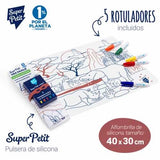 Mantel Silicona para Colorear Sabana Africana
