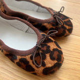 Bailarina Animal Print Marrón