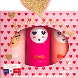 Pack 3 bálsamos labiales Bisous