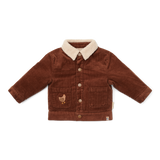Chaqueta reversible Marrón / Arena