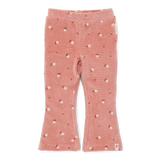 Pantalón campana Rosa Cálido