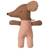 Bebé Ratón Dormilón en Caja de Cerillas - Rosa