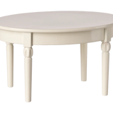 Mesa de Comedor Vintage, Blanco Roto