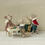 Mesa de Comedor Vintage, Blanco Roto