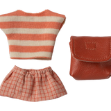 Ropa y Bolso, Hermana Ratona - Coral