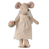 Pareja de Ratones de Boda en Caja- Mamá y Papá