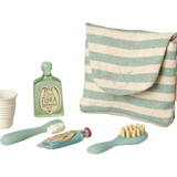 Set de Cepillos de Dientes con Bolsa, Ratón - Raya Azul