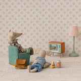 Silla plegable, Ratón - Menta