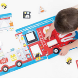 Puzzle Bomberos 23 piezas