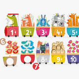 Puzzle Números 1, 2 y 3