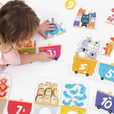 Puzzle Números 1, 2 y 3