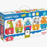 Puzzle Números 1, 2 y 3