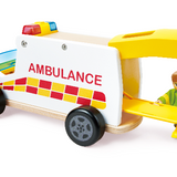 Ambulancia con Luz y Sonido