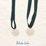 Medalla Virgen Tartán Azul