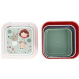 3 Cajas Almuerzo Little Red