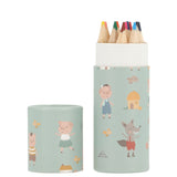 Tubo 12 Lápices The Three Little Pigs