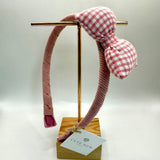 Diadema Bow Rosa