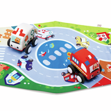 Set de Coches de Peluche