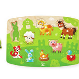 Puzzle Granja con Pinzas