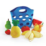 Cesta de Frutas de Tela