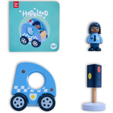 Libro y Coche de Policía con Sonido