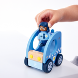 Libro y Coche de Policía con Sonido