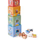 Set Establo Feliz con Libro Ilustrado