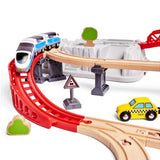 Juego de Bloques de Construcción Tren de Ciudad