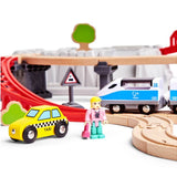 Juego de Bloques de Construcción Tren de Ciudad