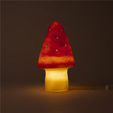 Lámpara Quitamiedos Seta Rojo Teja