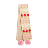 Bufanda Alpina Fairisle de Punto