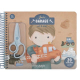 Libro recorta y pinta vehículos