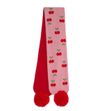 Bufanda Cherry Alegre de Punto