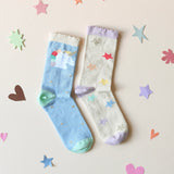 Pack calcetines Unicornio arcoiris