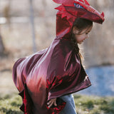 Capa Dragón metálico