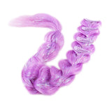 Trenza de Pelo Rock Star, Morada