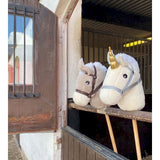 Caballito Marrón con Palo