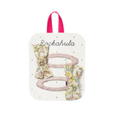 Clips Lazo con Flores