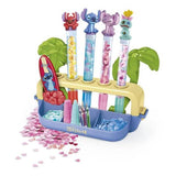 Laboratorio de boligrafos Stitch Incluye 5 boligrafos con los personajes.