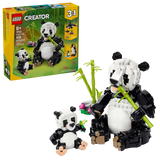 Juego de construccion Fauna Salvaje: Familia De Pandas 626 piezas Lego Creator