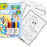 Libro Actividades y Colorear por Números Bluey