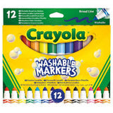 12 Rotuladores Super Lavables Maxi Punta