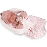 Muñeco bebé Recién Nacida Luna con mantita