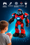 Robot radio control, con infrarrojos y seguimiento inteligente