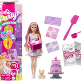 Muñeca morada Barbie Party Reveal.