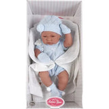 Muñeco recién nacido toquilla niño